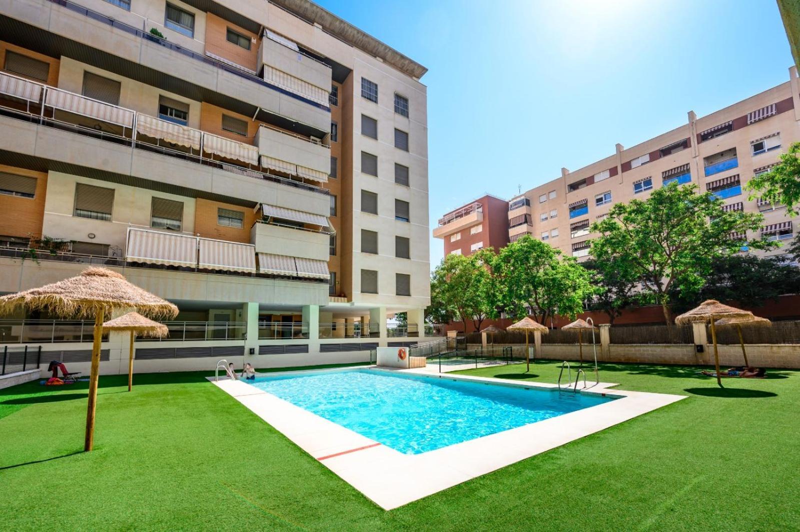 Ferienwohnung Apartamento Litoral Blue Málaga Exterior foto